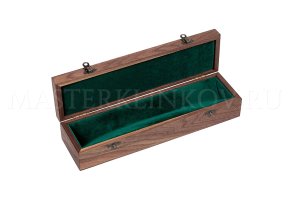 Шкатулка для ножа из ореха