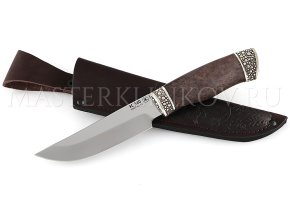 Нож Егерь из инструментальной стали Böhler К340, рукоять - карельская береза