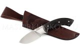 Нож из стали Х12МФ Бобр малый, граб, цельнометаллический