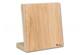 Магнитная подставка панно для 5 ножей из ясеня, покрытие - натуральное бесцветное масло