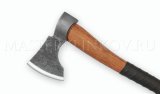 Кованый топорик №07, углерод + ХВГ