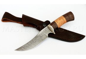 Нож из дамасской стали Рыбак