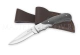 Нож складной из стали M390 Белка, рукоять - микарта