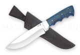 Нож цельнометаллический из стали M390 Беркут, рукоять - карельская береза