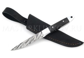 Нож из стали D2 Окунь цельнометаллический
