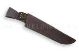 Нож из стали Р12М быстрорез Егерь, рукоять - венге цельнометаллическая