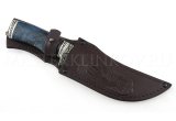 Нож из порошковой стали Böhler S390 Восток, рукоять — стаб. карельская береза, литье