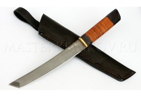 Нож из булатной стали Танто