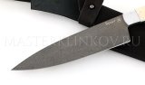 Нож кухонный из булатной стали Шеф-повар №2, клинок 160мм, рукоять - акрил