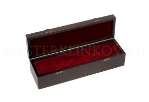 Шкатулка для ножа из дуба с двойным дном