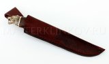 Нож из дамасской стали Егерь, рукоять - венге, литье Тигр
