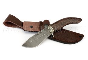 Нож из стали Р12М быстрорез Ежик, рукоять - венге
