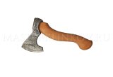 Кованый топорик №03, углерод + ХВГ