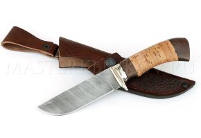 Нож из дамасской стали Пушной-2