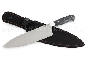 Нож из стали Х12МФ Шеф-повар №1, 200 мм, рукоять - акрил