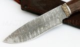 Нож из дамасской стали Волк