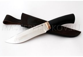 Нож из порошковой стали Elmax Беркут, рукоять - черный граб