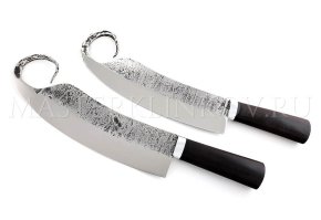 Гиймякеши из стали 9ХФ, рукоять - черный граб