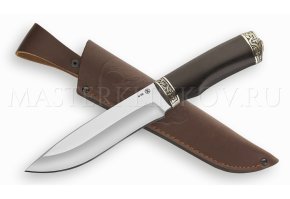 Нож из стали M390 Беркут, рукоять - черный граб, литье