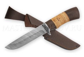 Нож из дамасской стали Глухарь