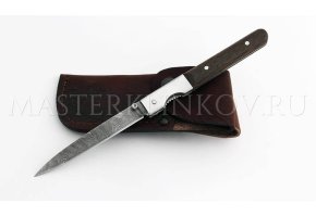 Нож складной из дамасской стали Мексиканец, рукоять - венге