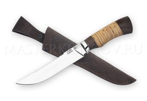 Нож из стали Х12МФ Осетр пила