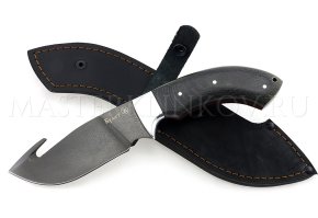 Нож из булатной стали «Носорог», цельнометаллический, рукоять - микарта