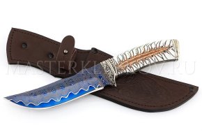 Нож Восток, мозаичный ламинат, композит, литье