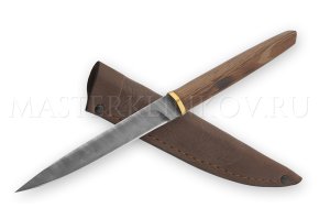 Нож из дамасской стали Лань