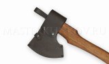 Кованый топор №11, долы, камень, сталь - углерод + ХВГ